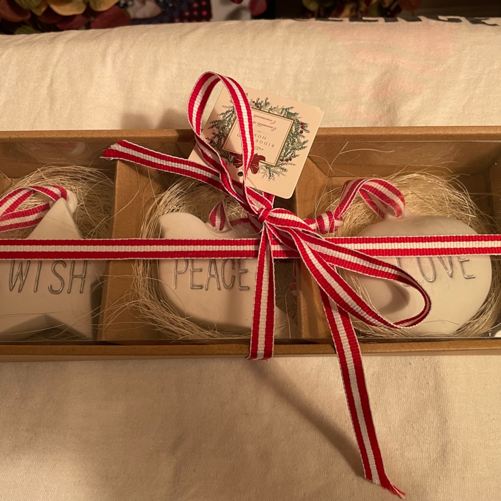 NEW Ridgefield Home Christmas Ornaments